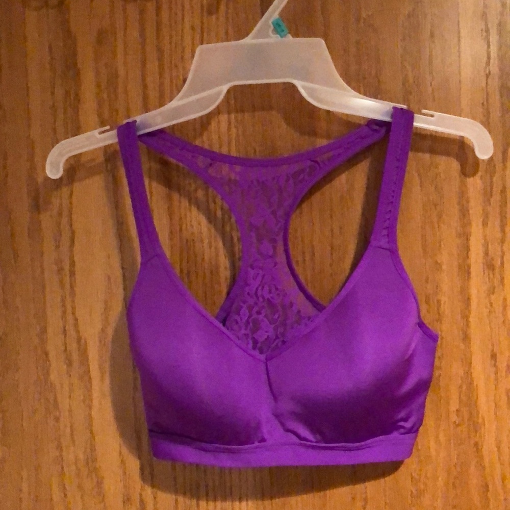 Purple Lace Bra